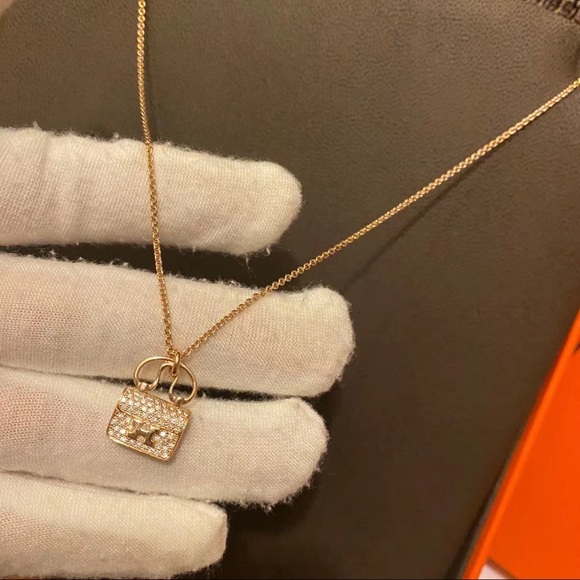 Hermès gold Constance Necklace - Picture 2 of 7